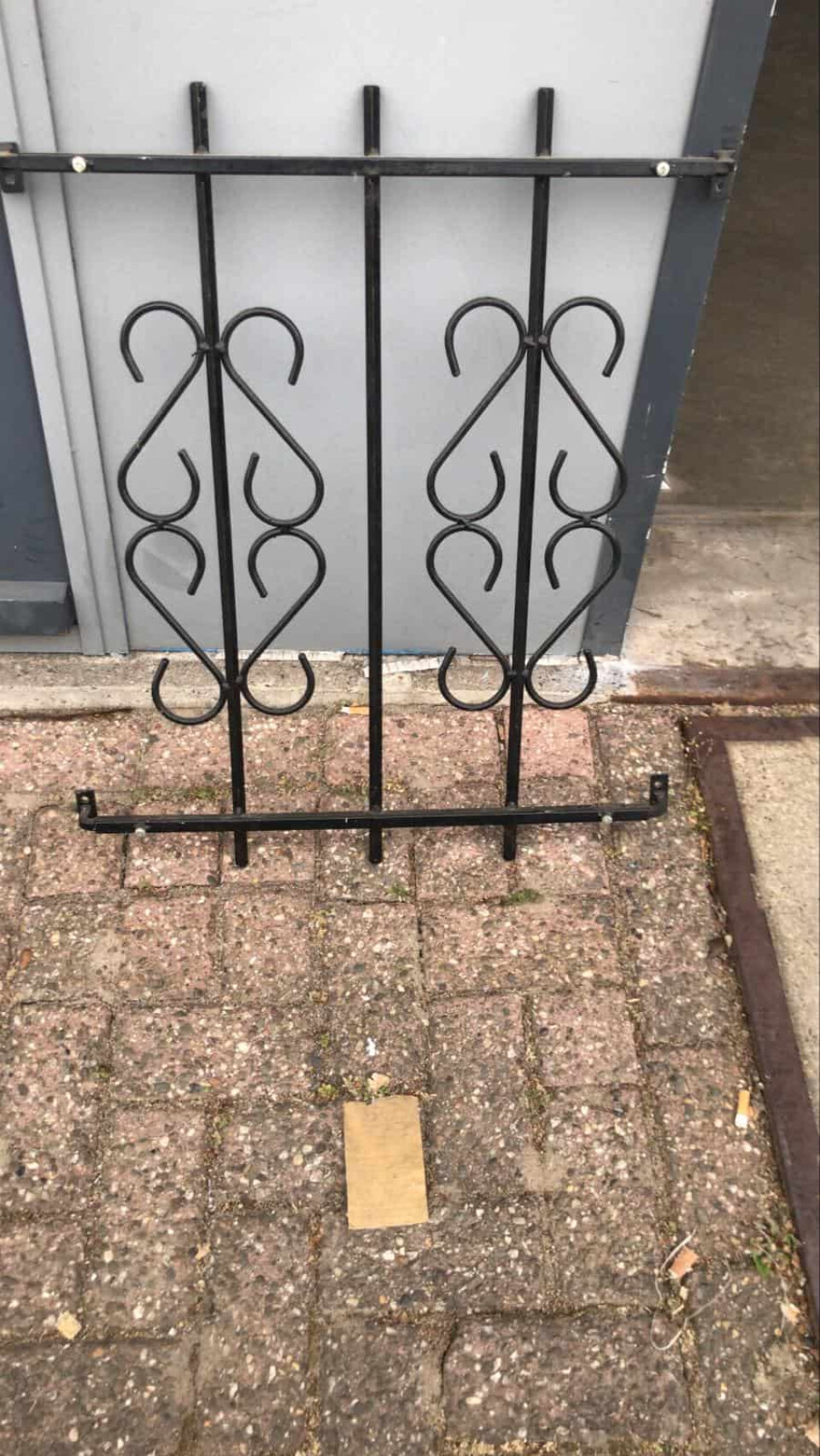 Zwart stalen verstelbare deurrekjes - Foto 5