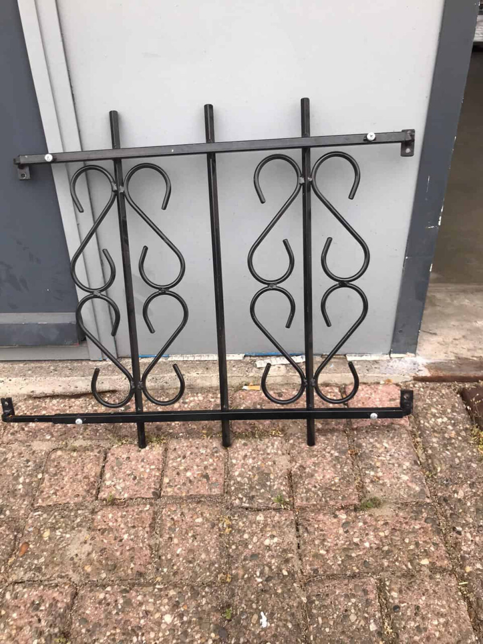 Zwart stalen verstelbare deurrekjes - Foto 9