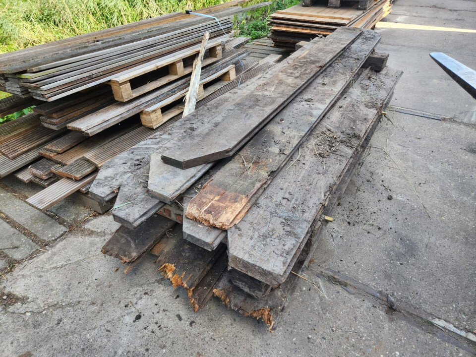 Beschoeiingsplanken hardhout - Foto 1