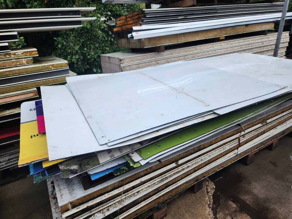 Aluminium sandwichpanelen - Foto 1