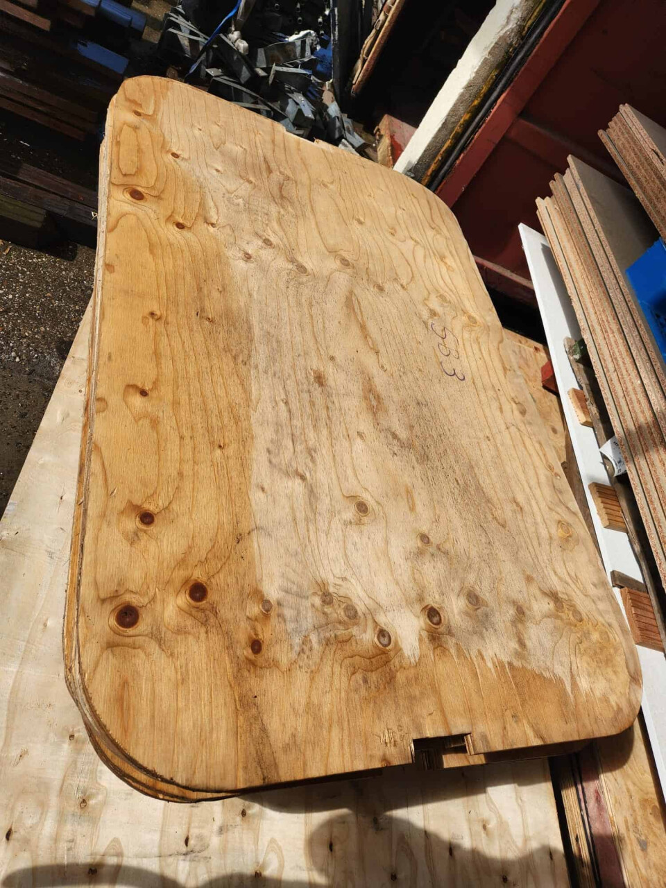 Underlayment met afgeronde hoeken - Foto 1