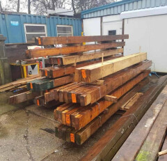 Vuren houten balken - Foto 2