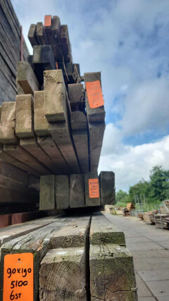 Vuren houten balken - Foto 5