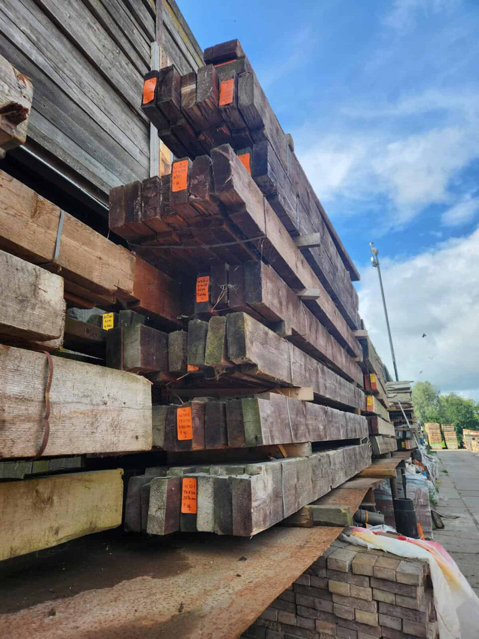 Vuren houten balken - Foto 6