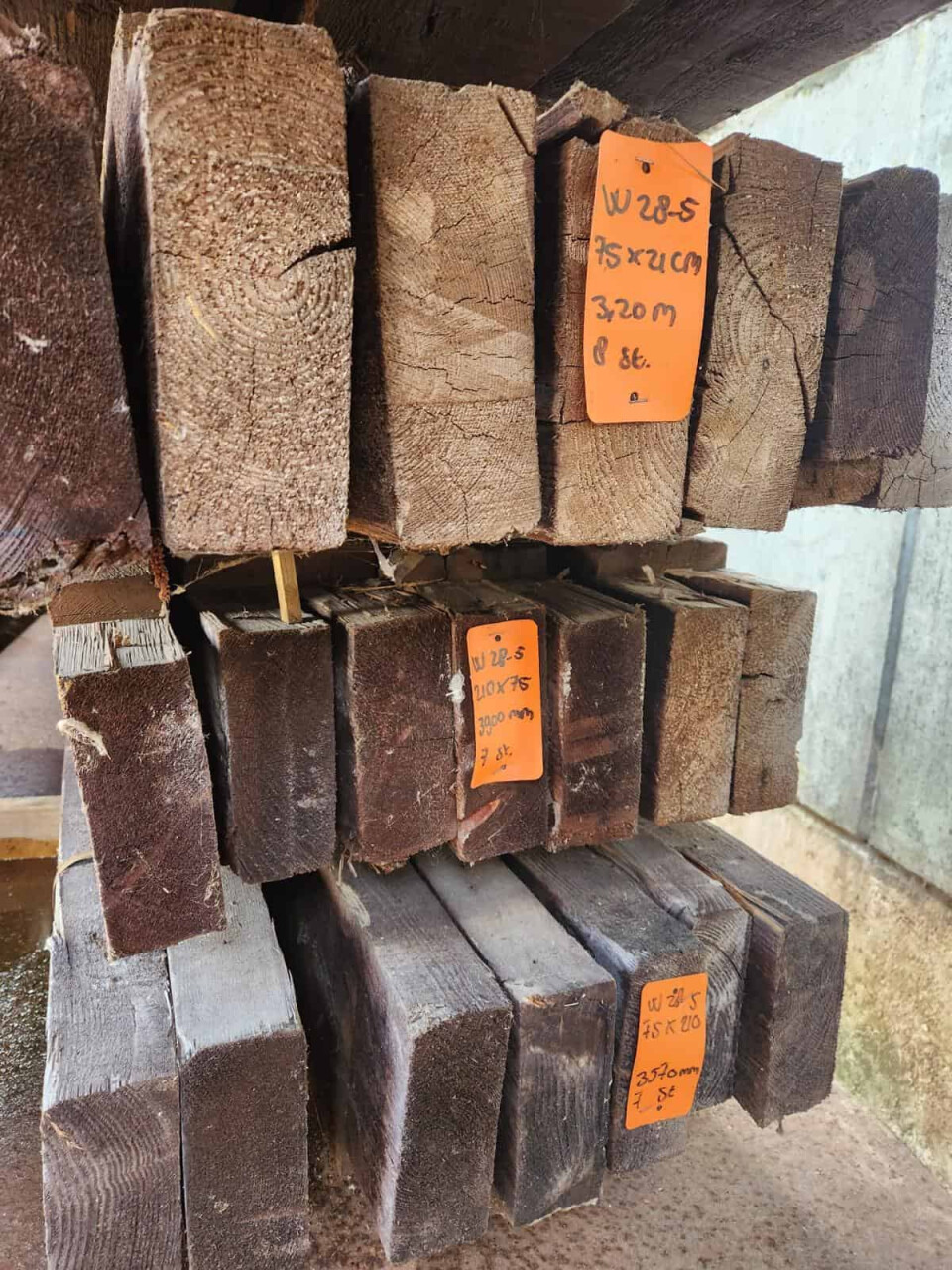 Vuren houten balken - Foto 7
