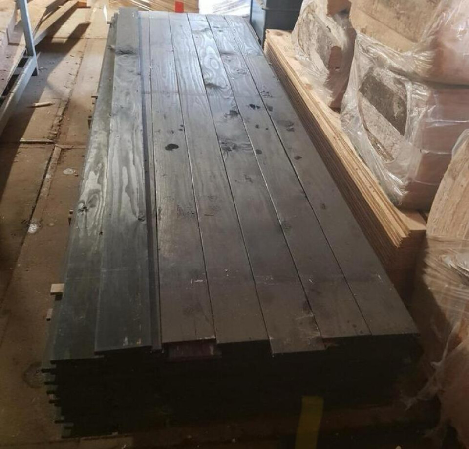 Douglas planken zwart - Foto 2