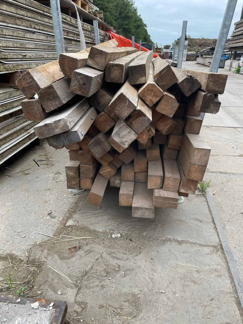 Houten palen - Foto 5