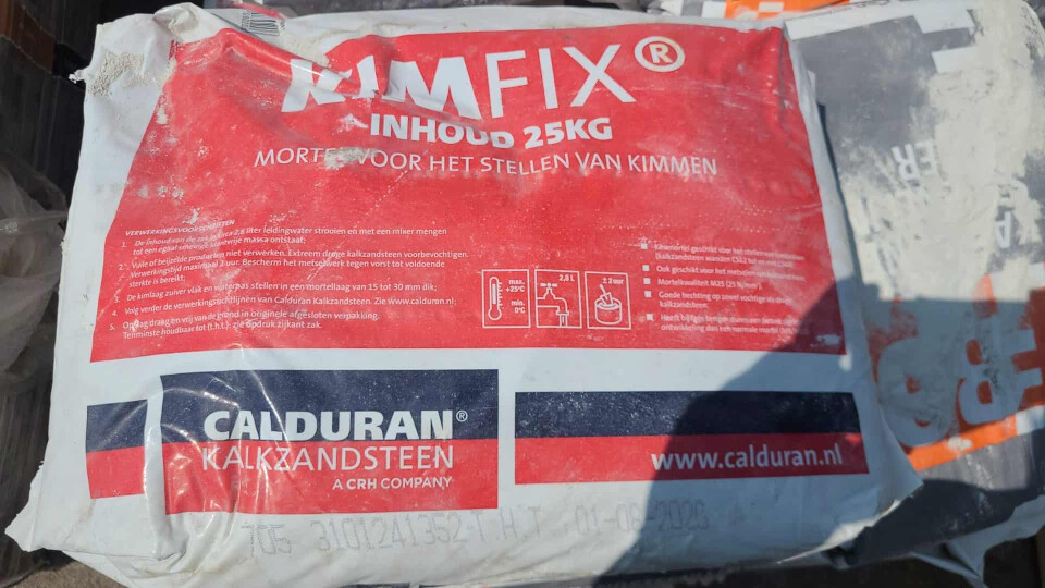 Mortel voor kalkzandstenen - Foto 4