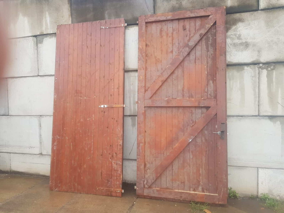 Houten schuurdeuren - Foto 1