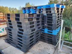 Pallets kunststof zwart - Foto 1