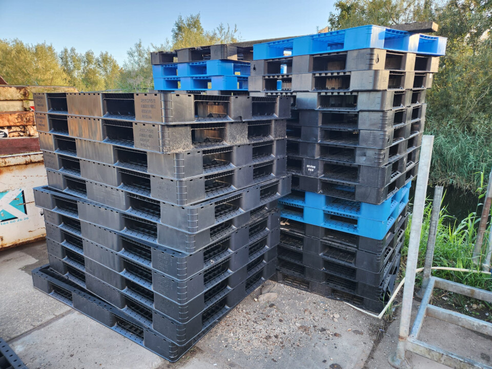 Pallets kunststof zwart - Foto 1