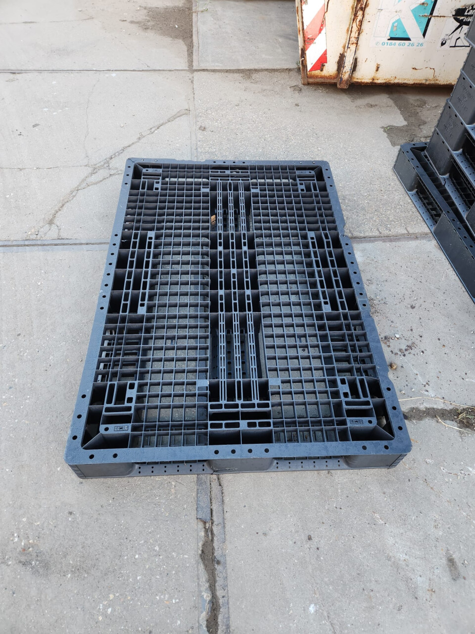 Pallets kunststof zwart - Foto 2