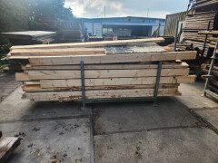 Vuren balken met spijkers - Foto 5