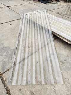 Golfplaten transparant PVC - Foto 1