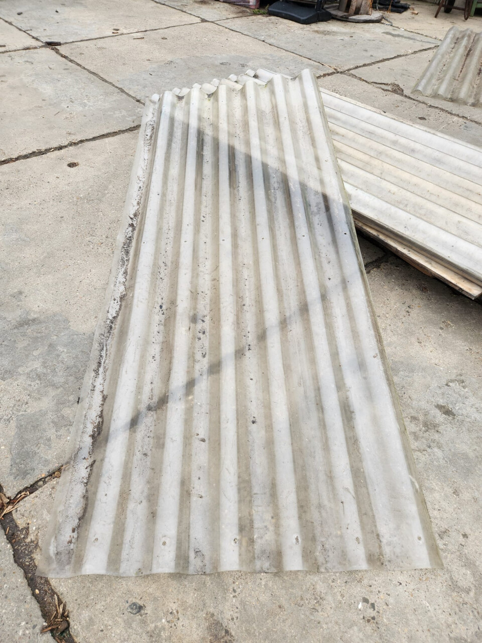 Golfplaten transparant PVC - Foto 1