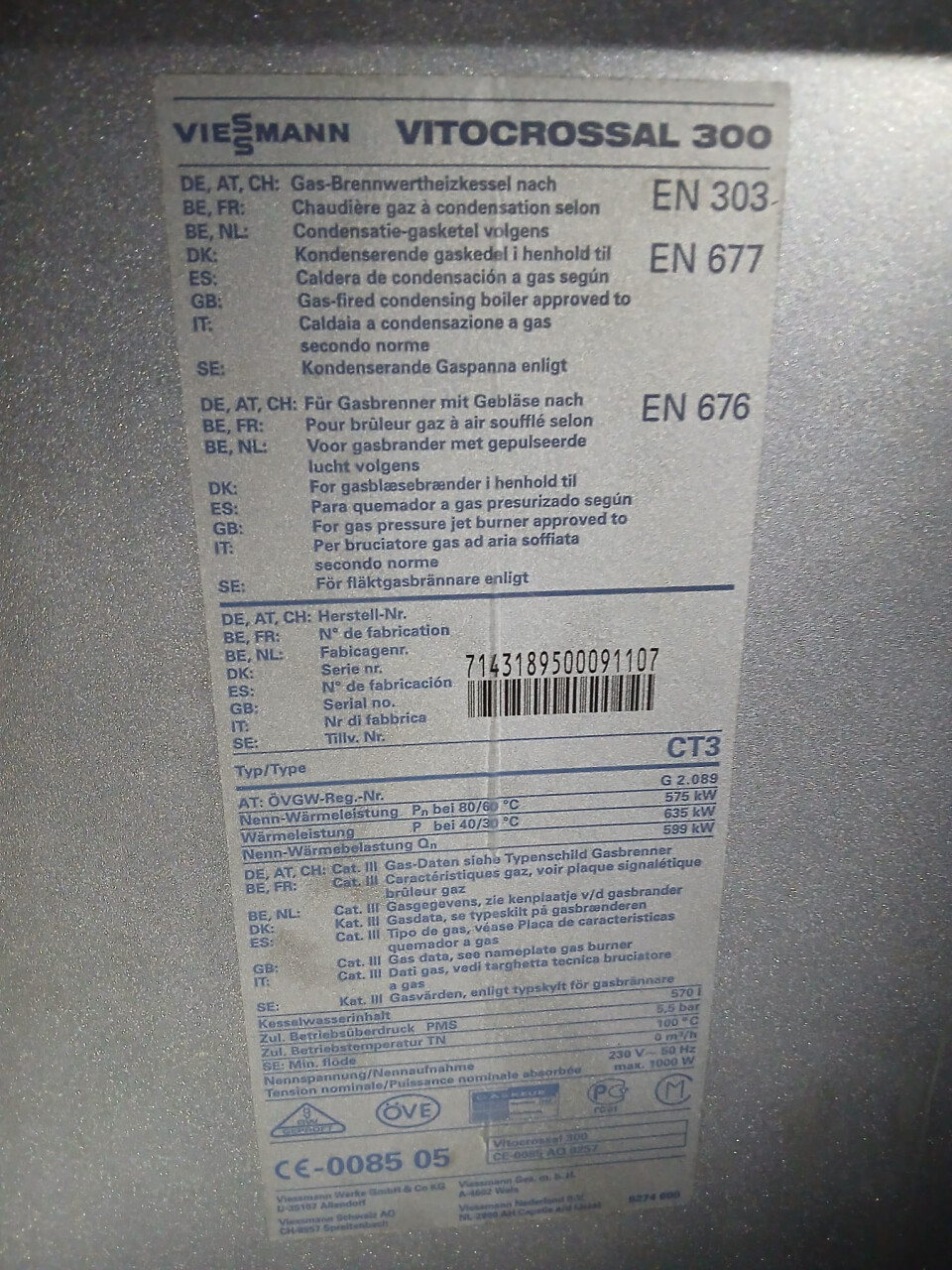 Viessmann Vitocrossal 300 CT3 gasgestookte condensatieketel - Foto 2
