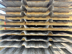 Sandwich trapezium dakplaten van 40/72 mm van 9,50 meter - Foto 3