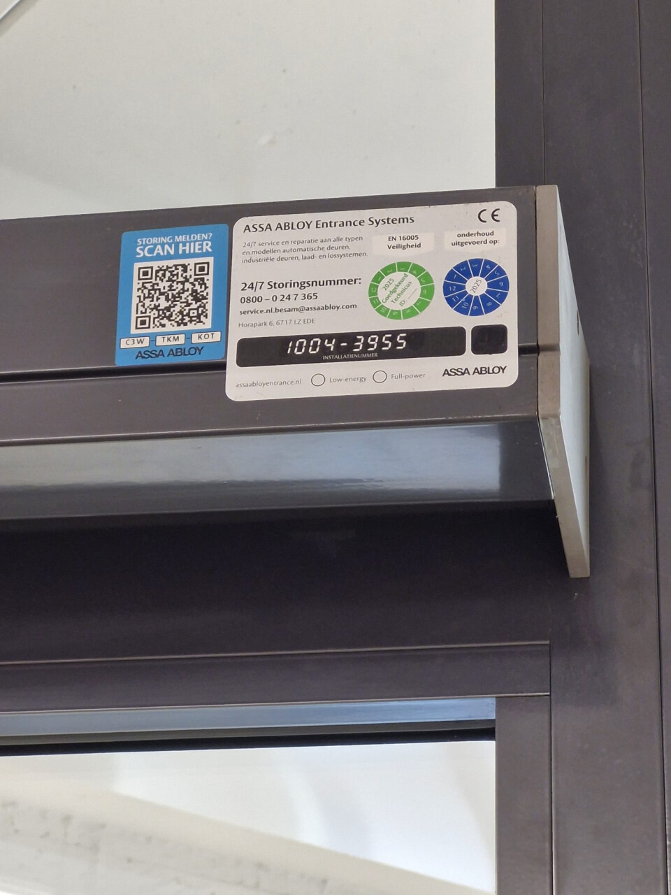 Assa Abloy elektrische schuifdeur / schuifpui - Foto 4