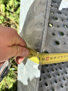32 stuks gegalvaniseerde stalen trap / steektrap (150 cm H) - Foto 10