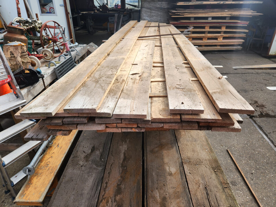 Partij vuren planken - Foto 2
