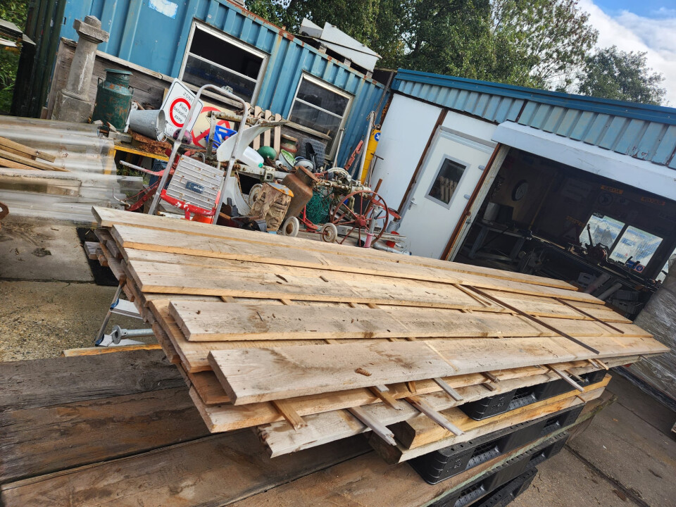 Partij vuren planken - Foto 3