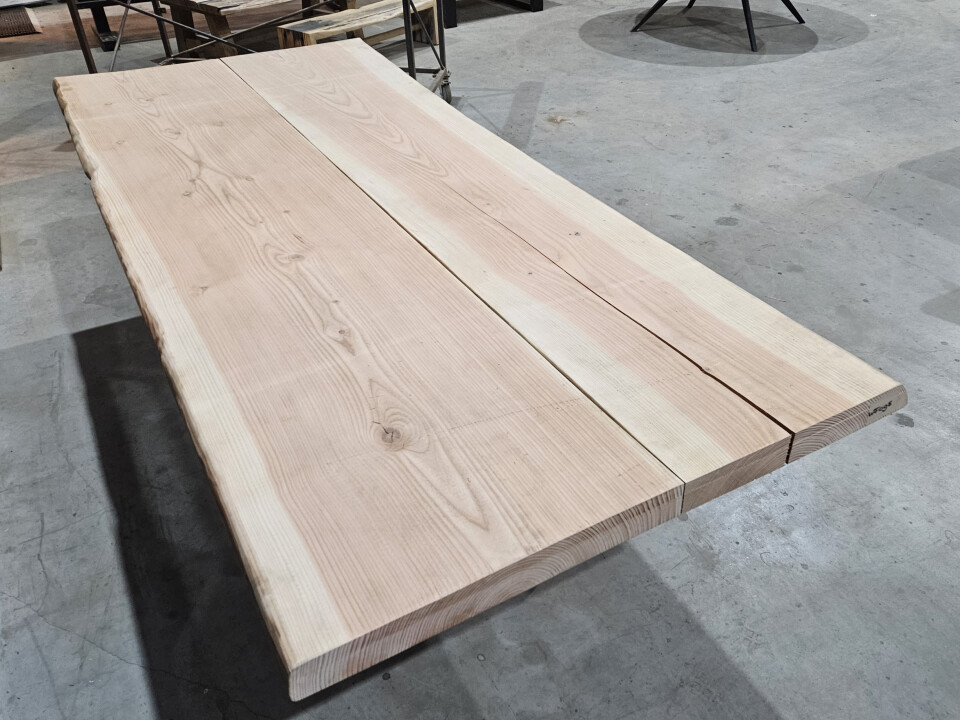 Boomstamtafelblad Tuintafel Douglas 240x100 cm - WF095 - Foto 3