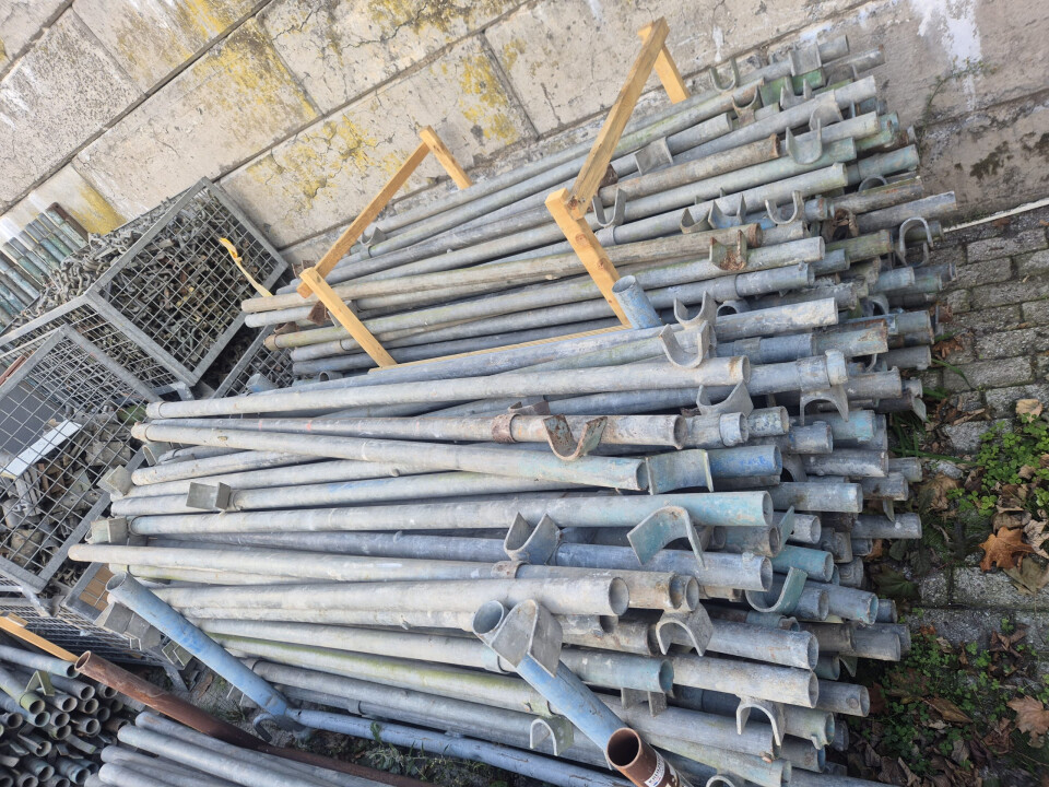 Schuifkorteling - 187 cm - Steigerbuis