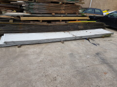 Gebruikte golfplaten grijs metaal - Foto 5