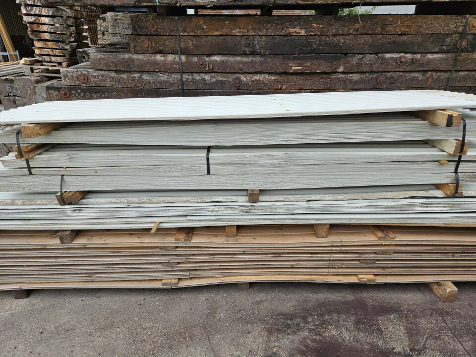 Gebruikte golfplaten grijs metaal - Foto 9