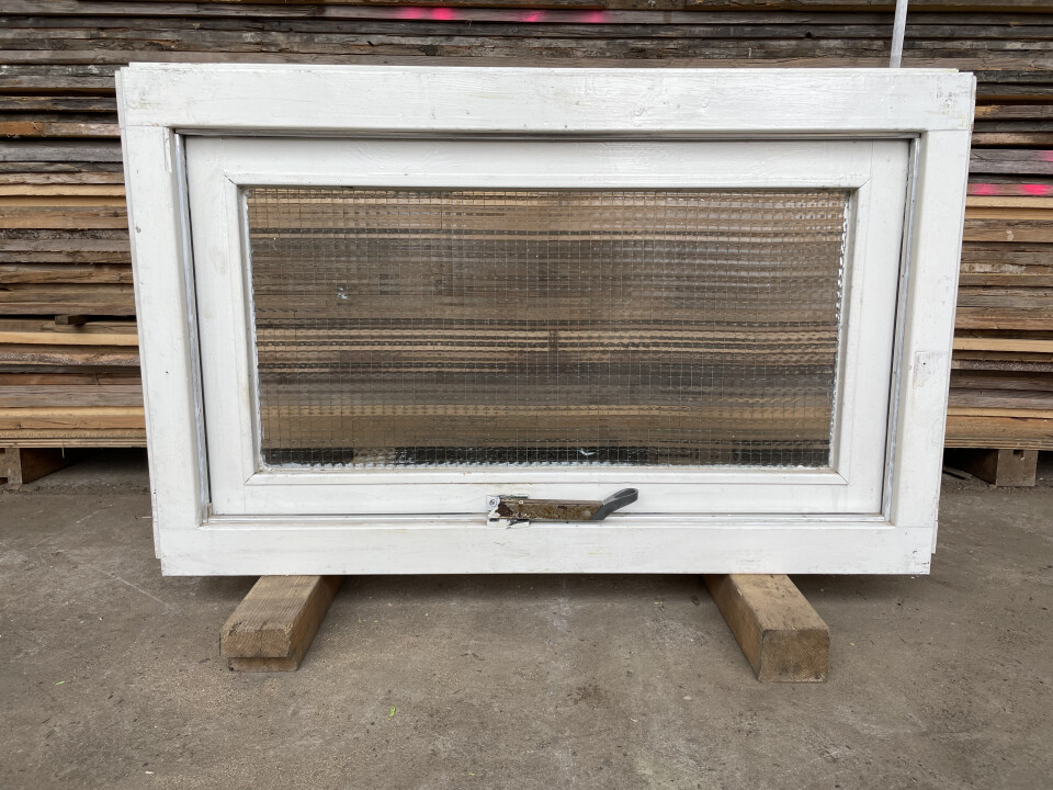 Gebruikte klapramen 55 x 90 cm enkel glas