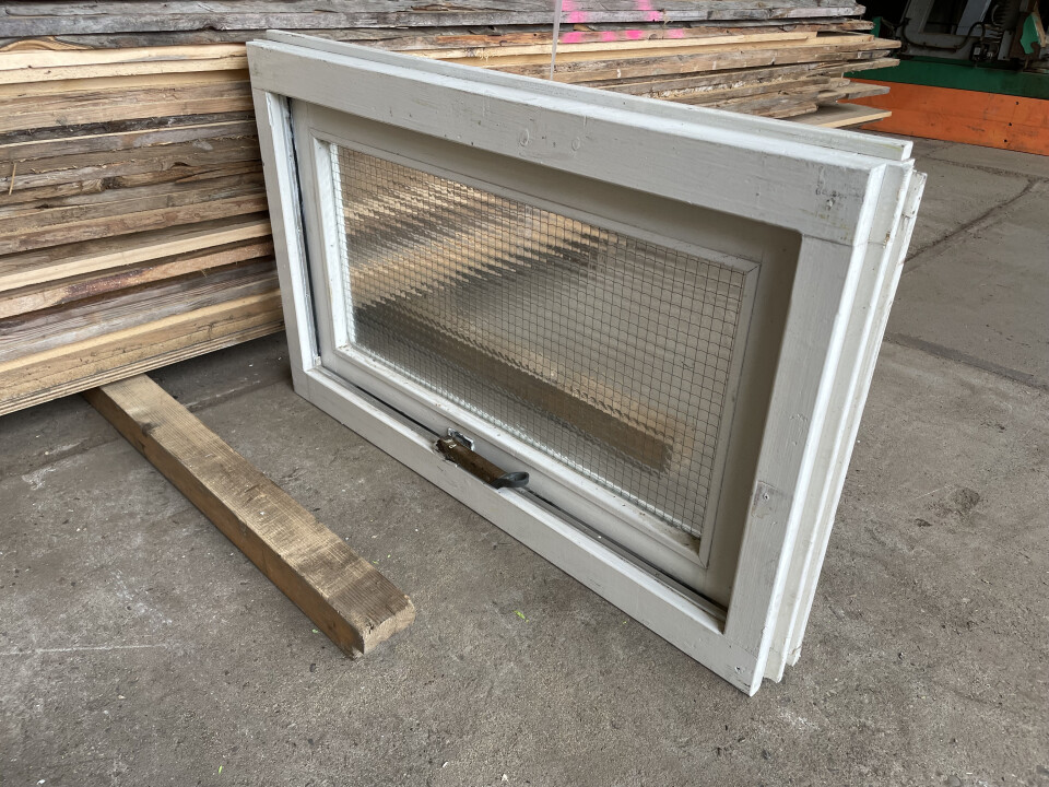 Gebruikte klapramen 55 x 90 cm enkel glas - Foto 2