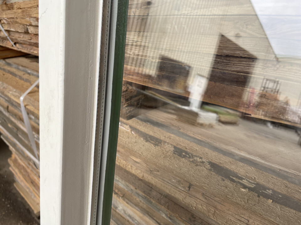 Gebruikte ramen 90 x 130 cm vast dubbel glas - modulair - Foto 4