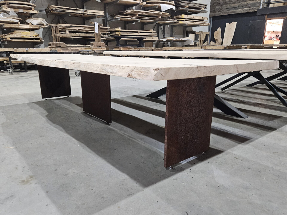 Corten stalen tafelpoot - WF089