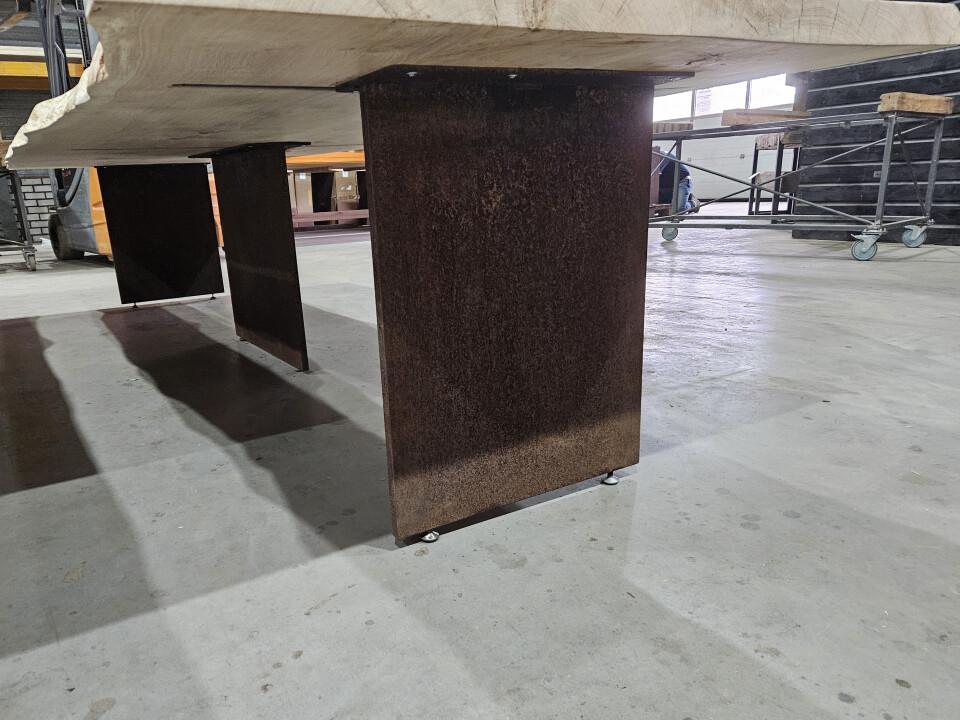 Corten stalen tafelpoot - WF089 - Foto 2