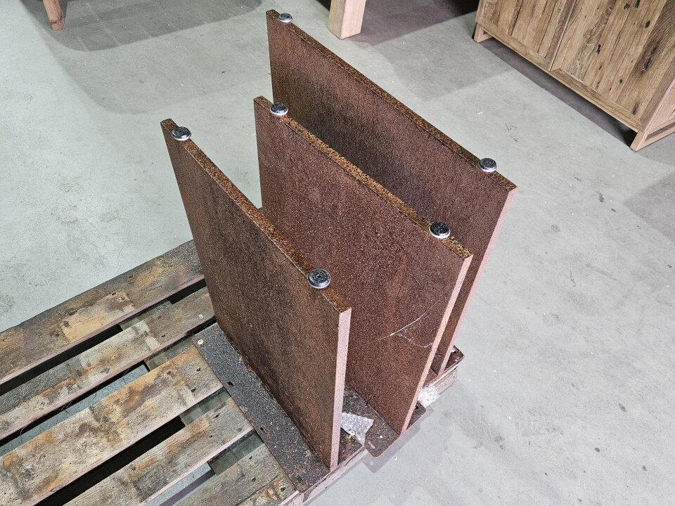 Corten stalen tafelpoot - WF089 - Foto 5