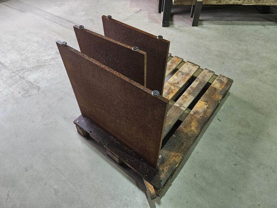 Corten stalen tafelpoot - WF089 - Foto 6