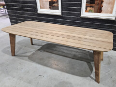 Tafelblad tuintafel Iroko 240x100 cm - WF084 - Foto 2