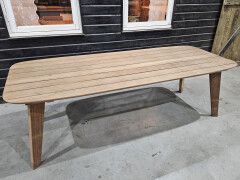 Tafelblad tuintafel Iroko 240x100 cm - WF084 - Foto 3