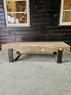 TV-meubel Oude spoorbielzen 160x50 cm inclusief onderstel - WF061 - Foto 2