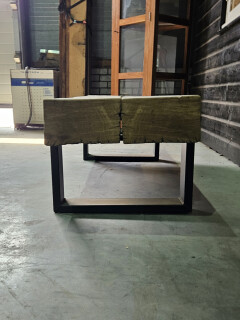 TV-meubel Oude spoorbielzen 160x50 cm inclusief onderstel - WF061 - Foto 4