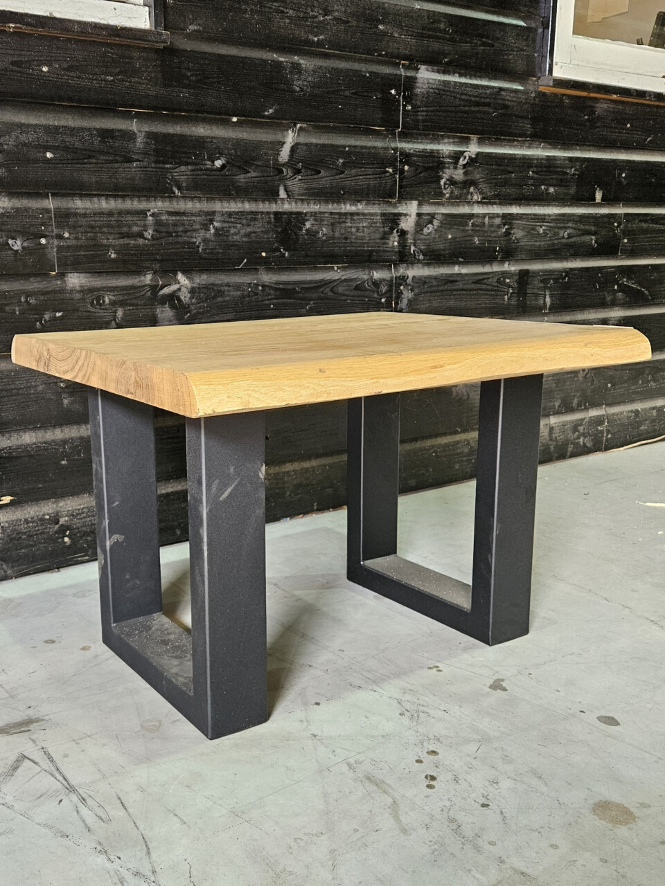 Salontafel nieuw eiken 66x53 cm inclusief onderstel - WF054 - Foto 3