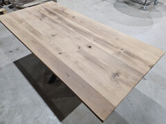 Tafelblad Thermisch eiken 220x100 cm - WF049 - Foto 4