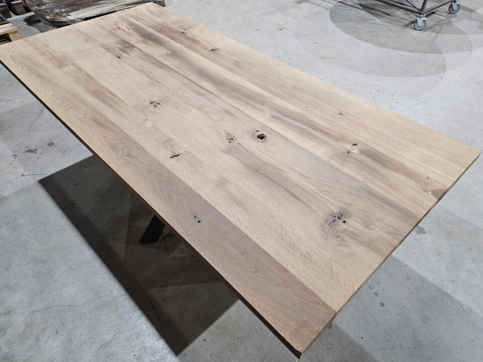 Tafelblad Thermisch eiken 220x100 cm - WF049 - Foto 4