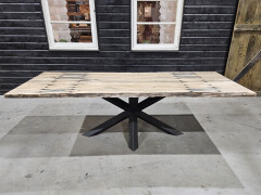 Tafelblad Spoorbiels boven 240x100 cm - WF048 - Foto 1