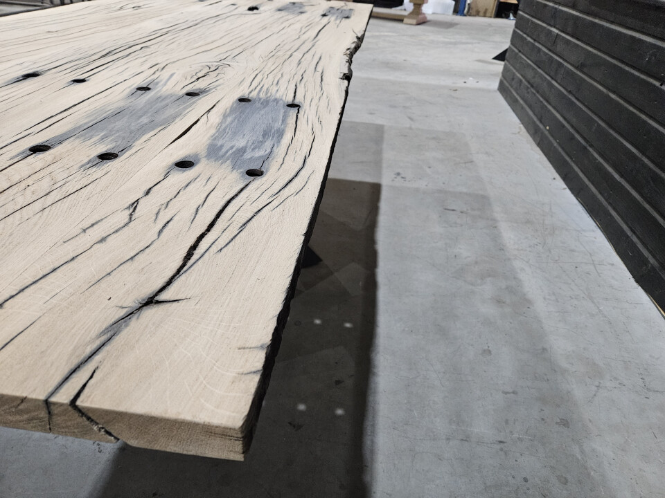 Tafelblad Spoorbiels boven 240x100 cm - WF048 - Foto 5