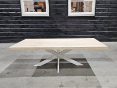 Tafelblad nieuw eiken 135x75 cm - WF033 - Foto 1