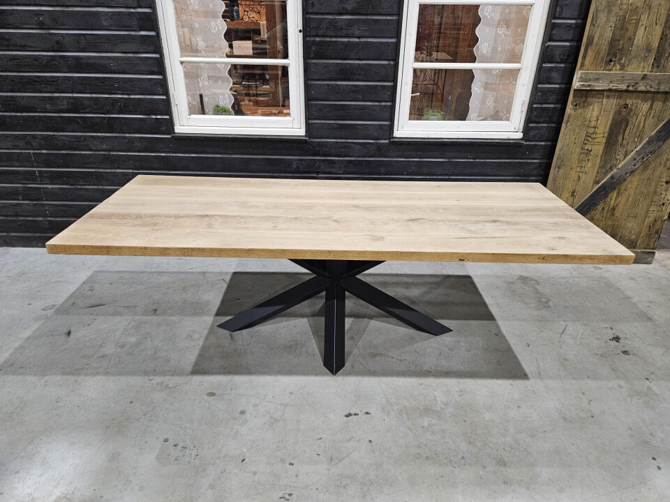 Tafelblad rustiek eiken 240x100 cm - WF016