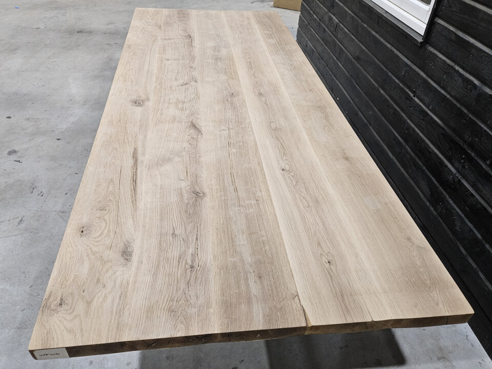 Tafelblad rustiek eiken 240x100 cm - WF016 - Foto 3