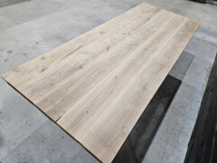 Tafelblad rustiek eiken 240x100 cm - WF016 - Foto 4