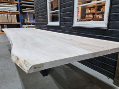 Boomstamtafel Populier uit 2 delen 380cm - BT022 - Foto 4